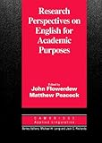 Research Perspectives on English for Academic Purposes (Cambridge Applied Linguistics)