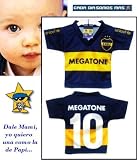 BOCA JUNIORS Official & Licensed BABY SOCCER JERSEY. Size Newborn