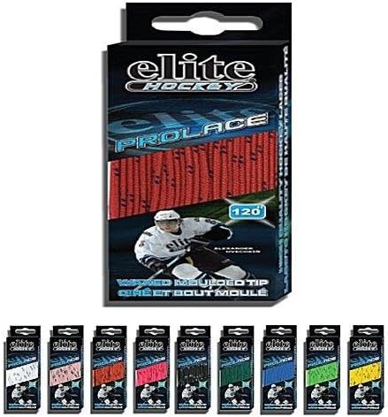 Prolace Elite Waxed Hockey Skate Laces-Blue-96"