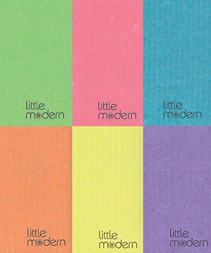 Swedish Dishcloth Eco-friendly Set of 6 (SIX) Different Colors