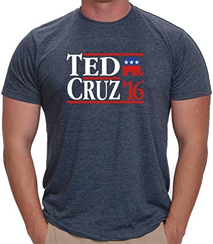 BLUESTATERED-MEDIUM Ted Cruz 2016 T-Shirt.