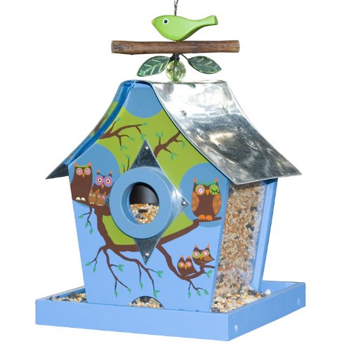 Owl Family Birdhouse