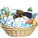Welcome Home Precious Deluxe Baby Boy BLUE Gift Basket