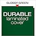 Oxford Laminated Twin-Pocket Folders, Letter Size, Green, Holds 100 Sheets, Box of 25 (51717)