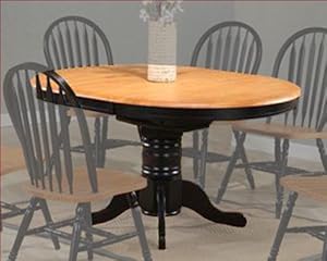 Winners Only Pedestal Table Farmhouse In Autumn/ebony Wo-54257ae