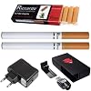 Riccardo e-Zigarette R102 - XXL Set incl.10 Liquid Depots Tobacco - inclusive Box "Sonderedition Devil" - mit 0,0 mg Nikotin -