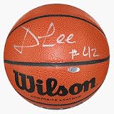 David Lee Autographed NCAA Basketball