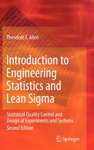 Introduction to Engineering Statistics and Lean Sigma: Statistical Quality Control and Design of Experiments and Systems
