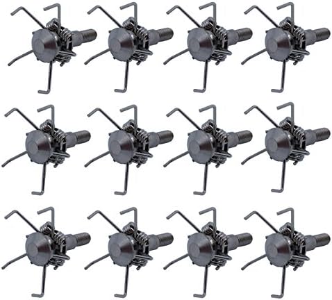 12PCS 100 Grain Hunting Arrows Broadheads Judo Arrow Heads Steel Paw Points Tips 4mm Screw Silver