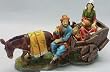 Polyresin Nativity Village - Vendor Cart - 8.25"x3.5"X5.0"