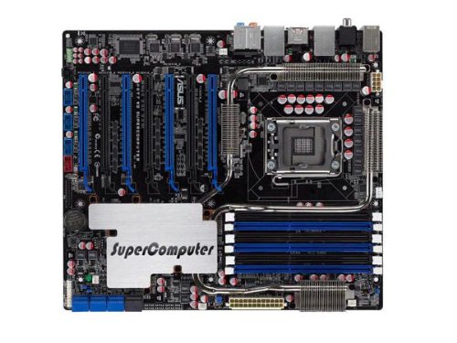 ASUS P6T7 WS SuperComputer - Motherboard - SSI CEB - iX58 - LGA1366 Socket - SATA-300 RAID, SAS, eSATA - 2 x Gigabit Ethernet - FireWire - HD Audio 8-channel