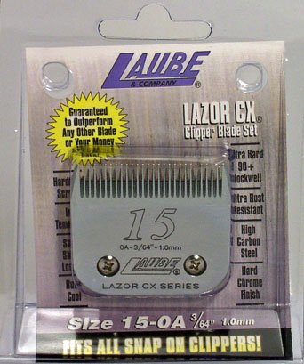Laube #15 Dog Blade Fits Andis Oster