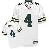 Brett Favre White Green Bay Packers Youth NFL Replica Jersey