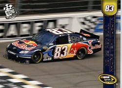 2011-NASCAR-PRESS PASS RACING CARD # 91 Brian Vickers NSCS Cars In Protective Screwdown Display Case !!