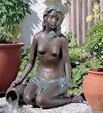 Eigenschaften Galerie diValore  / Skulptur - Jasmin - Hochwertige Gartenskulptur - wasserspeiend, Skulptur ohne Pumpe, zu beziehen über Fachhandel - des Künstlers Miriani
