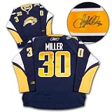 Ryan Miller Buffalo Sabres Autographed/Hand Signed Rbk Premier Jersey