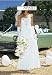 Chiffon Hochzeitskleid von Apart , Größe:21 (42); Farbzeichnung:Creme