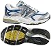 New Balance Women's WR1011 Motion Control Running Shoe,White/Blue,7.5 B