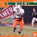 Miami Hurricanes 2010 Wall Calendar