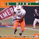 Miami Hurricanes 2010 Wall Calendar