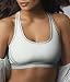 How To Measure Bra Sizes : Lily of France Built up Racerback Sports Bra