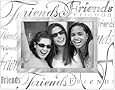Malden Clear Expressions Glass Picture Frame, Friends, 4 by 6-Inch