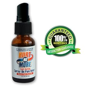 Click here to buy Hurt No More - WORLDS MOST POWERFUL PAIN RELIEF SPRAY by Hurt No More.