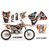 Amr Racing KTM C3 Sx, Exc, MXC Mx Dirt Bike Graphic Kit - 2001-2002: Mad Hatt... by AMR Racing