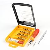 uxcell ドライバーセット　メタル製ビット　ツイザー　ボックス　スロット　フィリップス