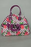Betsey Johnson The Check It Out Dome in Purple,Bags (Handbags/Totes) for Women