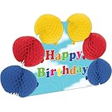Happy Birthday Pop-Over Centerpiece Party Accessory (1 count) (1/Pkg)