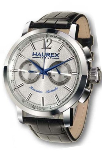 Haurex Italy Herrenuhr Maestro Silver Dial Watch #CA330USS Preisvergleich