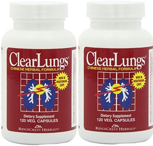 RIDGECREST HERBAL CLEARLUNGS RED/HERBAL 240