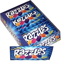 Original Razzles Gum Candies 24 pk.