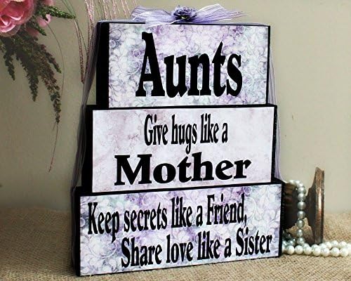 Personalized Gift for Aunt - Choose Your Paper Color
