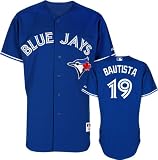 Jose Bautista Jersey: Adult Majestic Alternate Royal Authentic Toronto Blue Jays Jersey