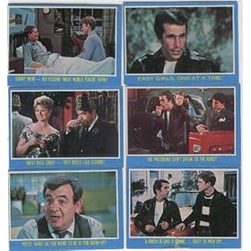 Happy Days TV Show Trading Cards 1976 Series, Fonzie Etc. SET OF 40 CARDS