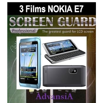3 Film Protection Ecran NOKIA E7 [Appareils électroniques]