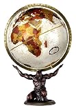 Replogle Globes Atlas Globe, 12-Inch, Bronze Metallic