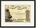 Black Framed/Matted Print 17x23, Tuolumne County Water Company