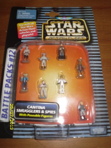 Star Wars Action Fleet Micro Machines Battle Pack #12 Cantina Smugglers & Spies