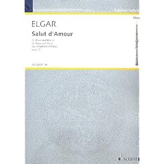 Salut d'amour: op. 12/9. Oboe und Klavier.