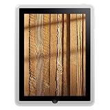 Amzer Soft Gel TPU Skin case for Apple iPad Tablet,(Lilly White)