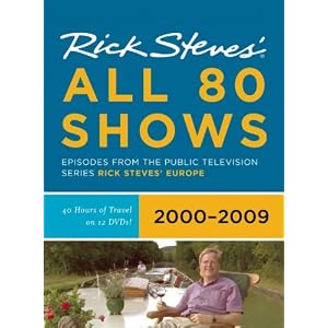 Rick Steves' Europe All 80 Shows DVD Boxed Set 2000-2009 by Rick Steves