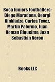 Boca Juniors Footballers: Diego Maradona, Georgi Kinkladze, Carlos Tévez, Martín Palermo, Juan Román Riquelme, Juan Sebastián Verón