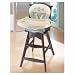 Summer Infant Carter's Classic Comfort Reclining Wood High Chair, Whisper, Brown/Blue