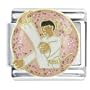 Karate Sports Italian Charms Bracelet Link
