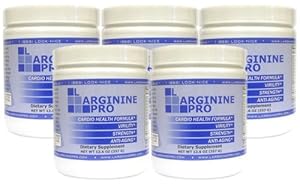 5 Jars of L-Arginine Pro - 5,000 mg of L-Arginine PLUS 1,000 mg of L-Citrulline DISCOUNTED PRICE