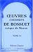 Book uvres choisies de Bossuet, évêque de Meaux: Tome 3