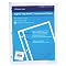 Rip-Proof 3-Hole Punched Ruled Filler Paper, 8-1/2"x11", White, 100/Pack AVE20122